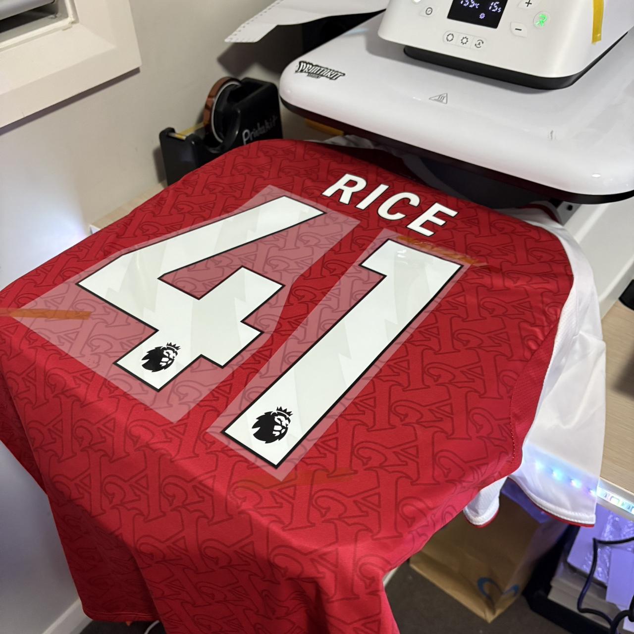 Rice #41 - 25/26 Arsenal Home Jersey
