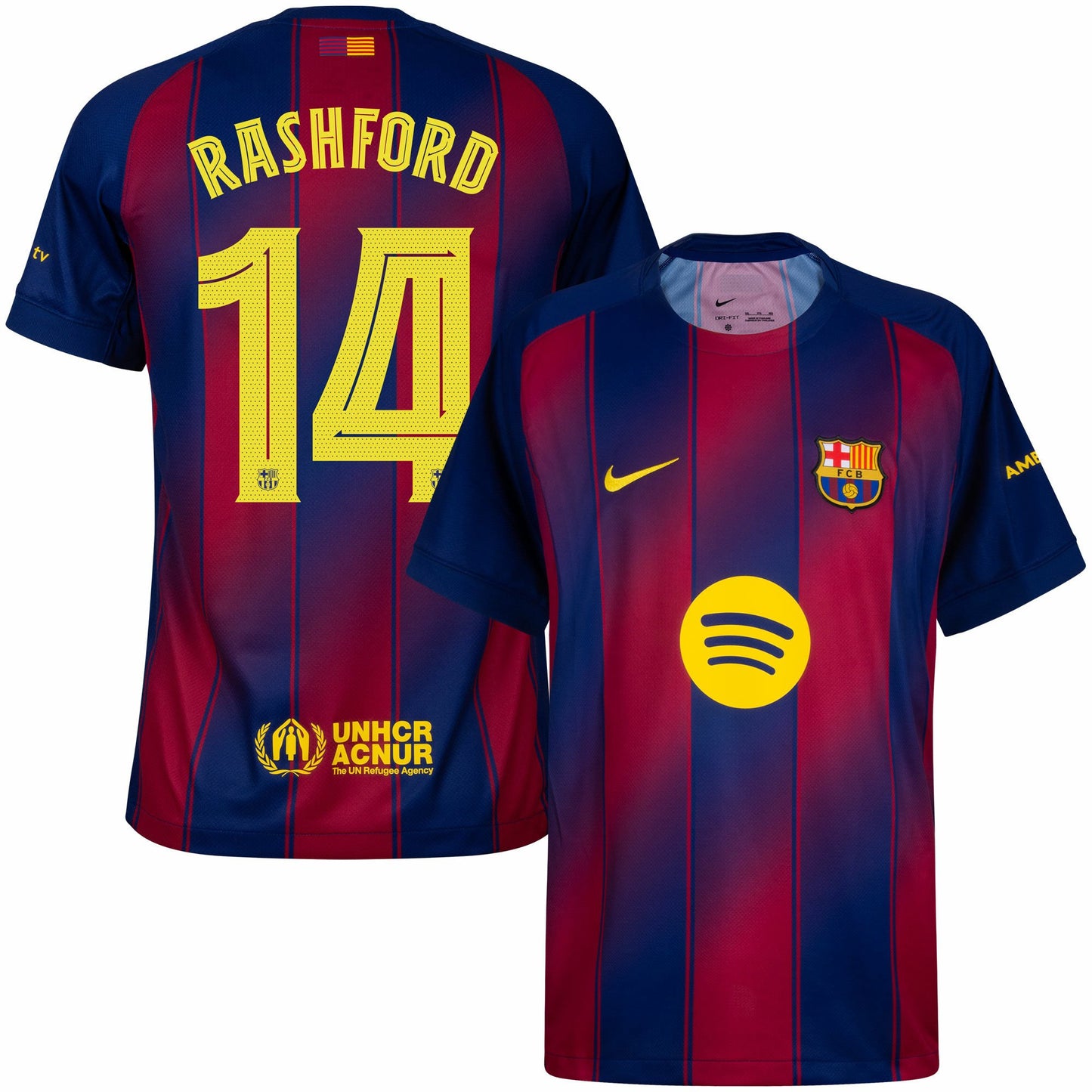 Rashford #14 - 25/26 Barcelona Home Jersey