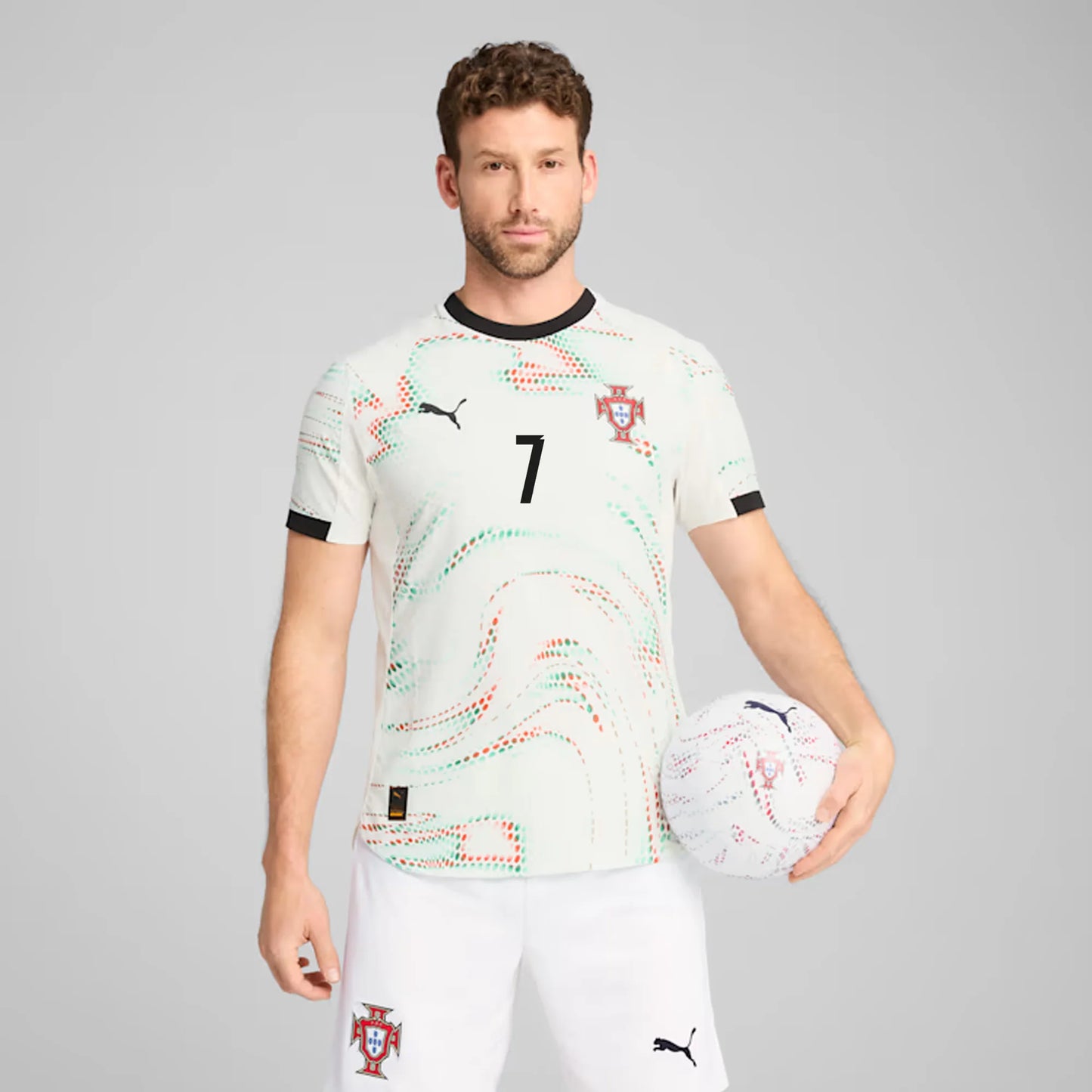 Ronaldo #7 - Portugal 2025 Away Jersey