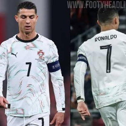 Ronaldo #7 - Portugal 2025 Away Jersey
