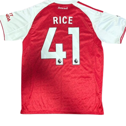 Rice #41 - 25/26 Arsenal Home Jersey